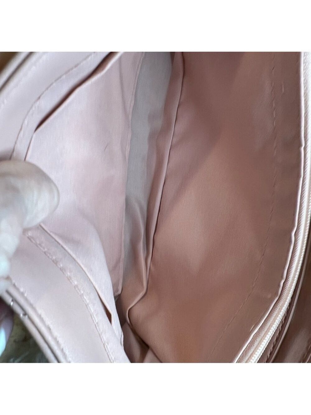 BADGLEY MISCHKA Pink Blush Diamond Quilted Bag - Picture 14 of 16